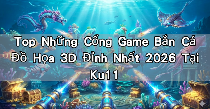 Top Những Cổng Game Bắn Cá Đồ Họa 3D Đỉnh Nhất 2026 Tại Ku11